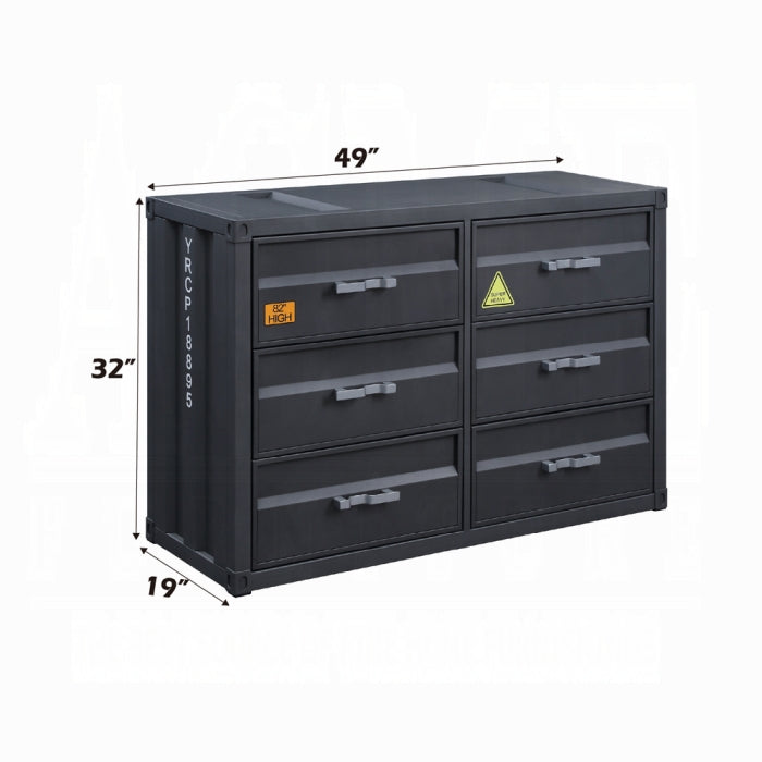 ACME Gray Cargo Dresser