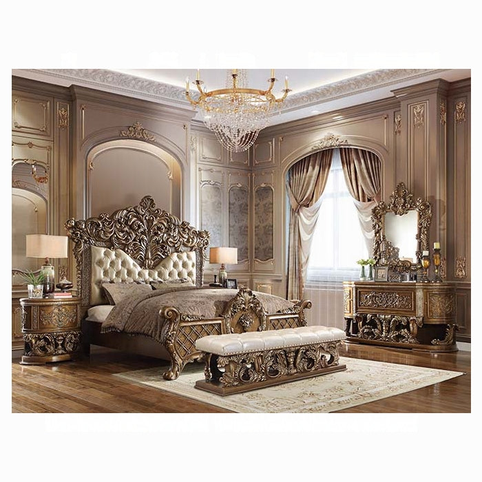 ACME Brown Gold Finish Constantine Server