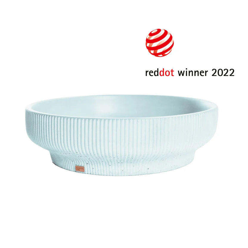 KONKRETUS Sink Lotus 01 – Handcrafted Concrete Sink (Red Dot Award Winner)