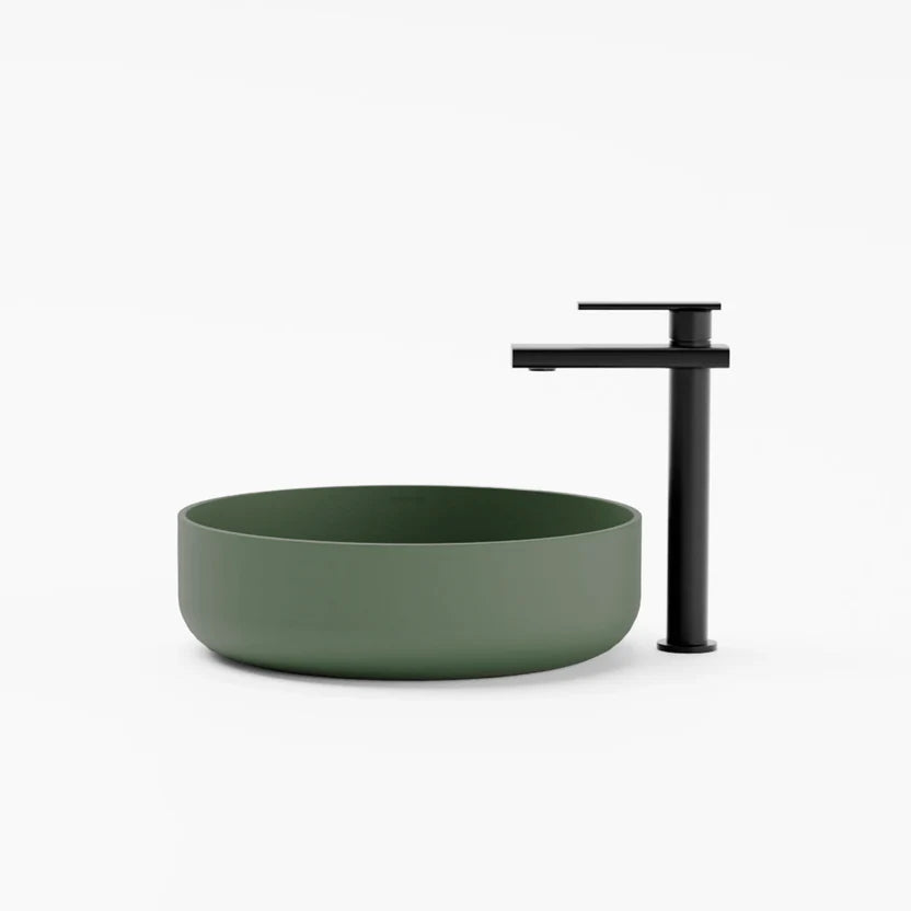 KONKRETUS Sink Fladd 02 – Handcrafted K2 Composite Concrete Sink