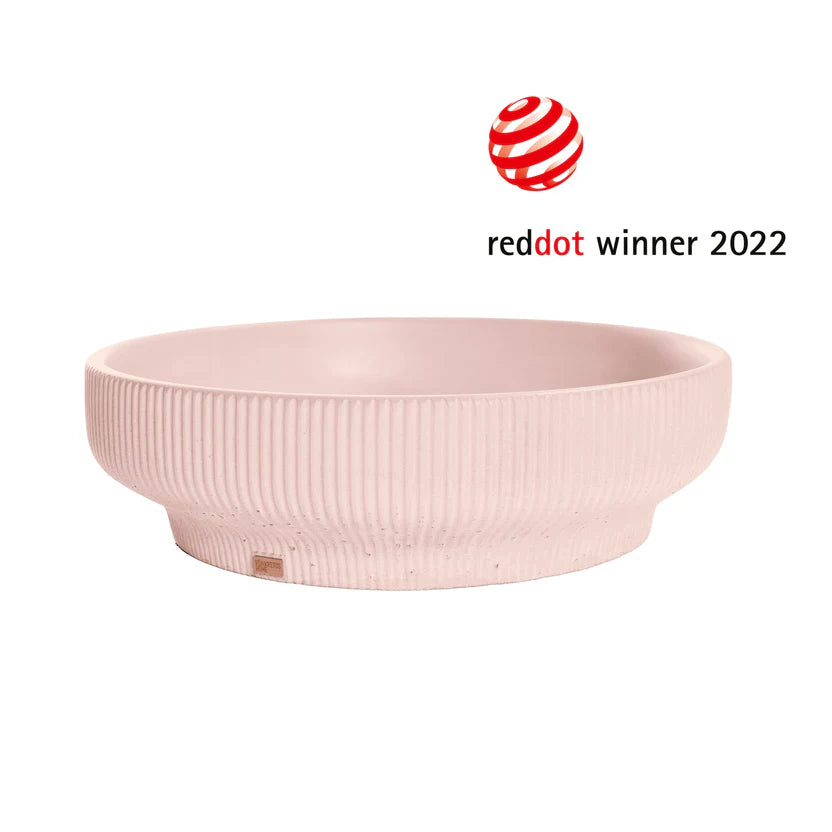 KONKRETUS Sink Lotus 01 – Handcrafted Concrete Sink (Red Dot Award Winner)
