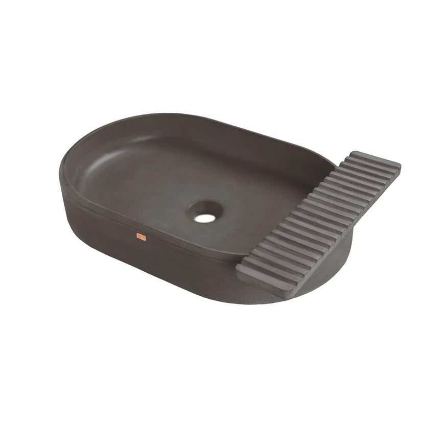 KONKRETUS Sink Ubud 02 – Handcrafted K2 Composite Concrete Sink