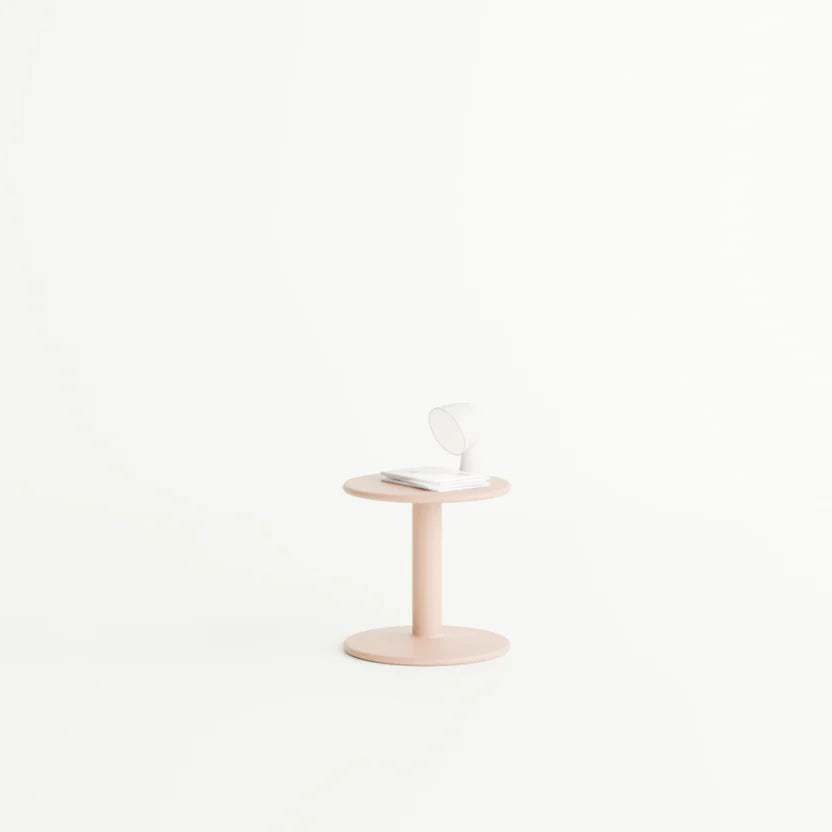 KONKRETUS KAFE Round Side Table S – Handcrafted K2 Composite Concrete Side Table