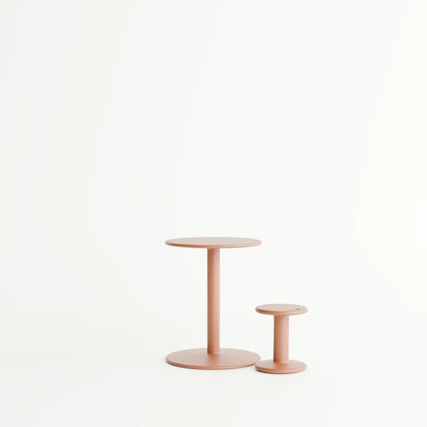 KONKRETUS KAFE Round Dining Table S – Handcrafted K2 Composite Concrete Dining Table