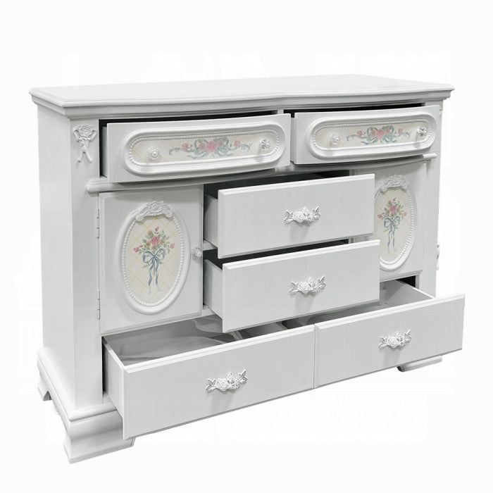 ACME White Flora Dresser