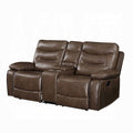 ACME Brown Aashi Motion Loveseat W/Console