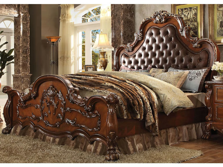 ACME Cherry Dresden Queen Bed