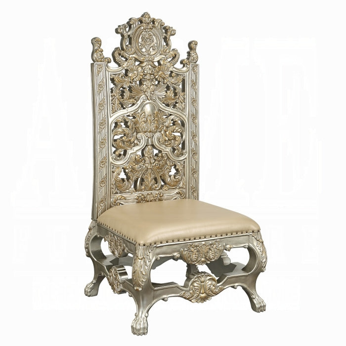 ACME Champagne & Gold Danae Side Chair (Set-2)