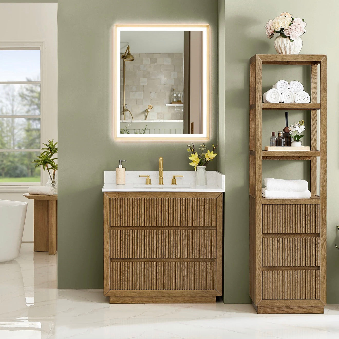 Altair Navan 30"/36"/48"/60"/72" single/double vanity with top