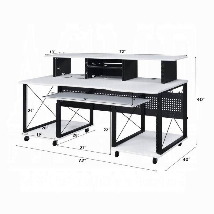 ACME Black & White Megara Music Desk