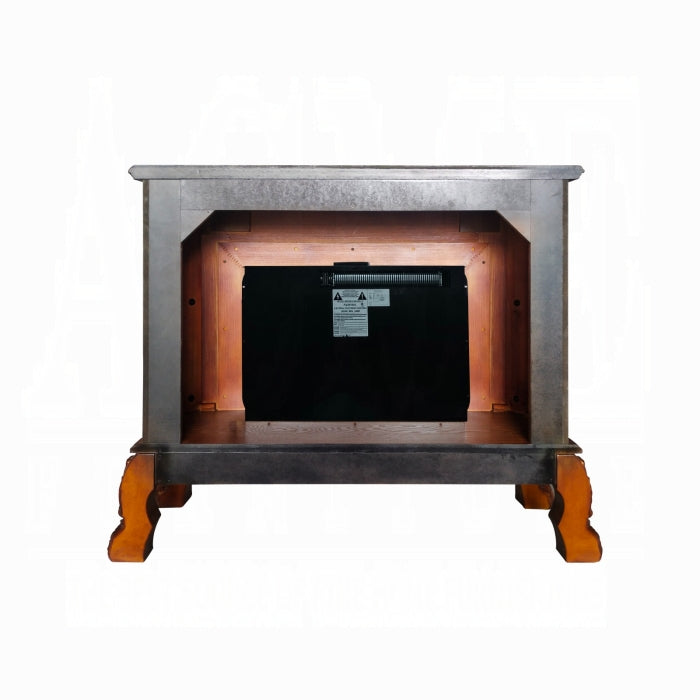 ACME Cherry Oak Dresden Fireplace
