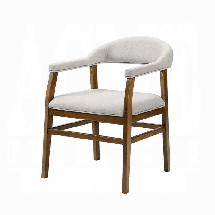 ACME Dark Walnut Darcy Arm Chair (Set-2)