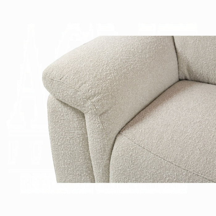 ACME Beige Boucle Dayana POWER MOTION SECTIONAL SOFA