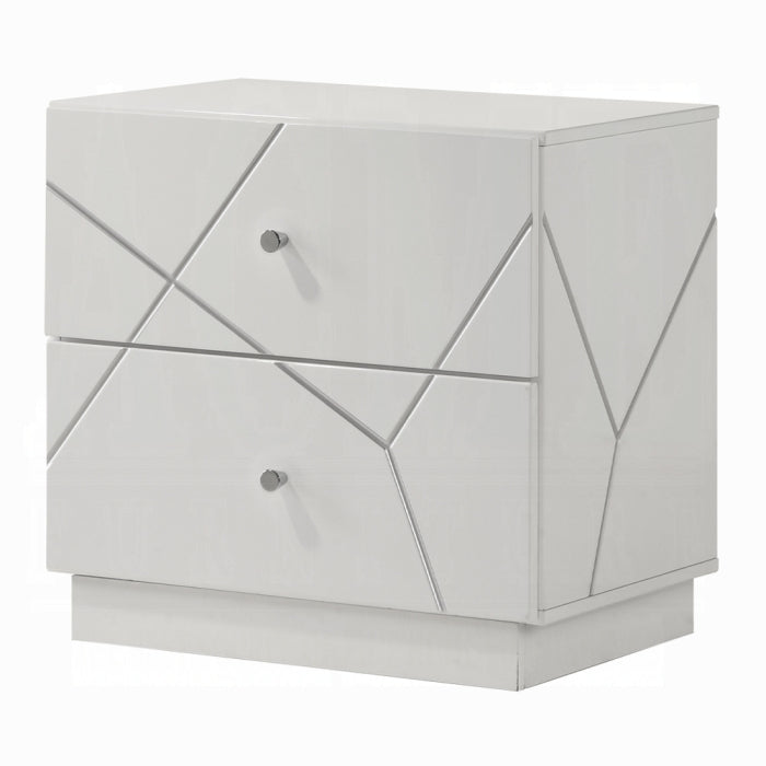 ACME White Esther Nightstand