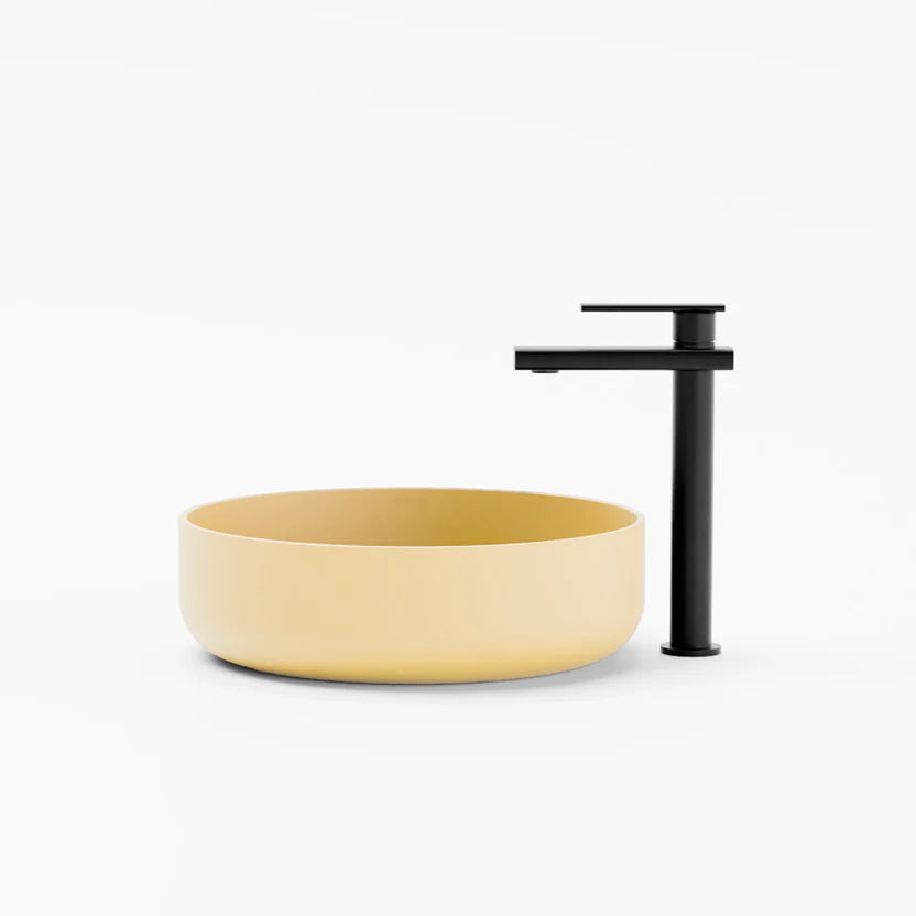 KONKRETUS Sink Fladd 02 – Handcrafted K2 Composite Concrete Sink