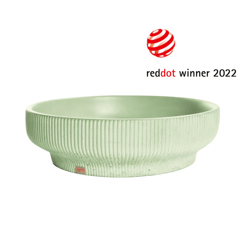 KONKRETUS Sink Lotus 01 – Handcrafted Concrete Sink (Red Dot Award Winner)