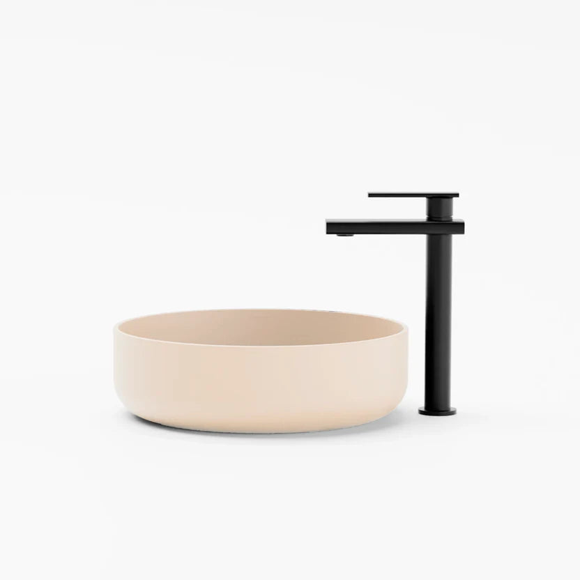 KONKRETUS Sink Fladd 02 – Handcrafted K2 Composite Concrete Sink