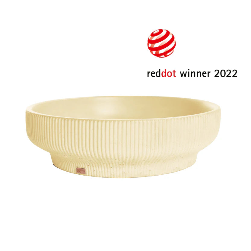 KONKRETUS Sink Lotus 01 – Handcrafted Concrete Sink (Red Dot Award Winner)