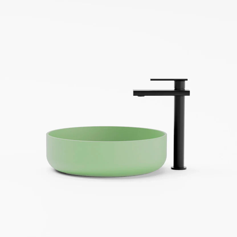 KONKRETUS Sink Fladd 02 – Handcrafted K2 Composite Concrete Sink