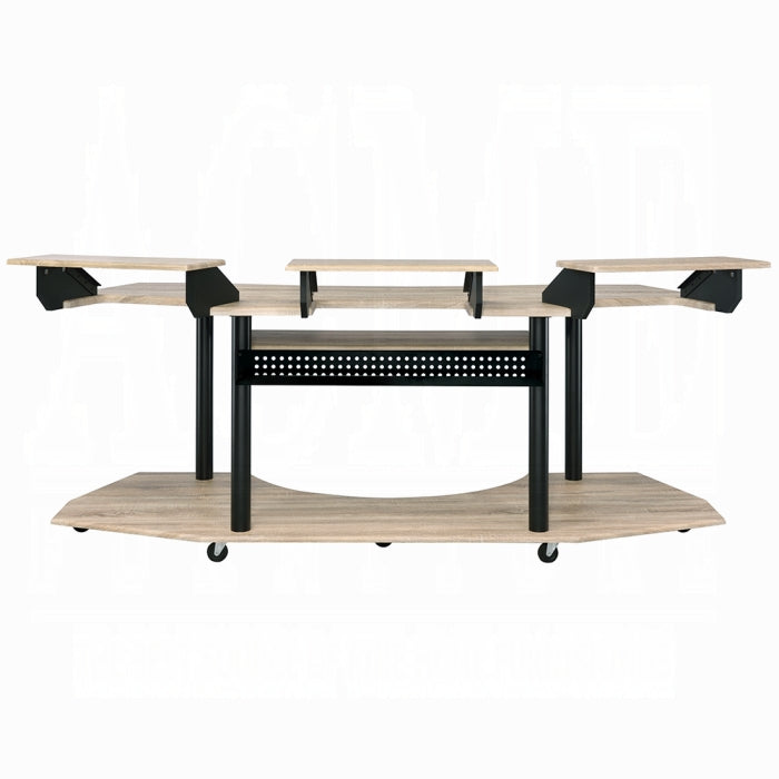 ACME Oak Eleazar 83" Music Studio Desk