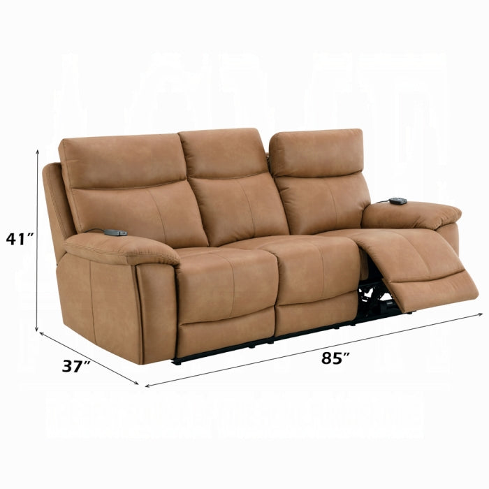 ACME Chavis Power Motion Sofa w/USB & Power Headrest