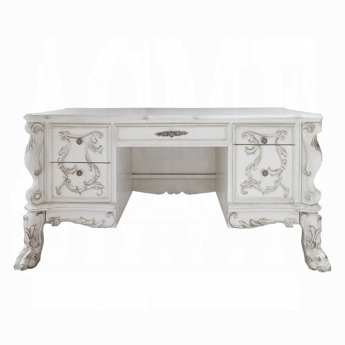 ACME White Dresden Executive Writing Desk