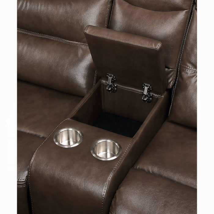 ACME Brown Aashi Motion Sofa
