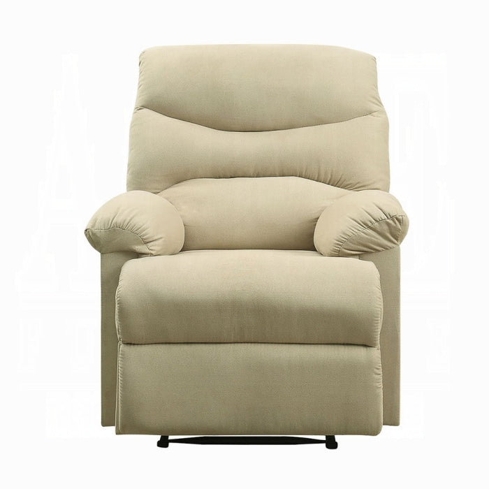 ACME Beige Arcadia Motion Recliner