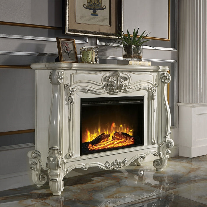 ACME White Versailles Fireplace