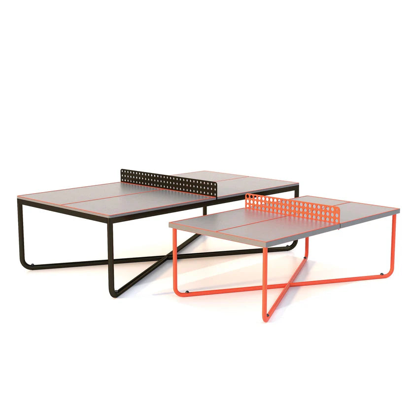 KONKRETUS Appel Ping Pong Kids Table – Handcrafted Concrete & Steel Table