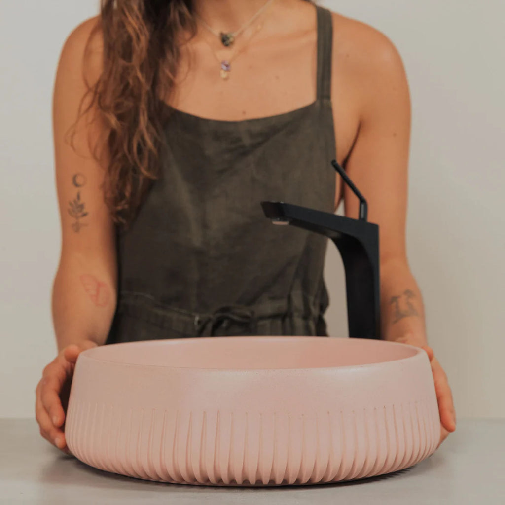 KONKRETUS Sink Papua 01 – Handcrafted K2 Composite Concrete Sink