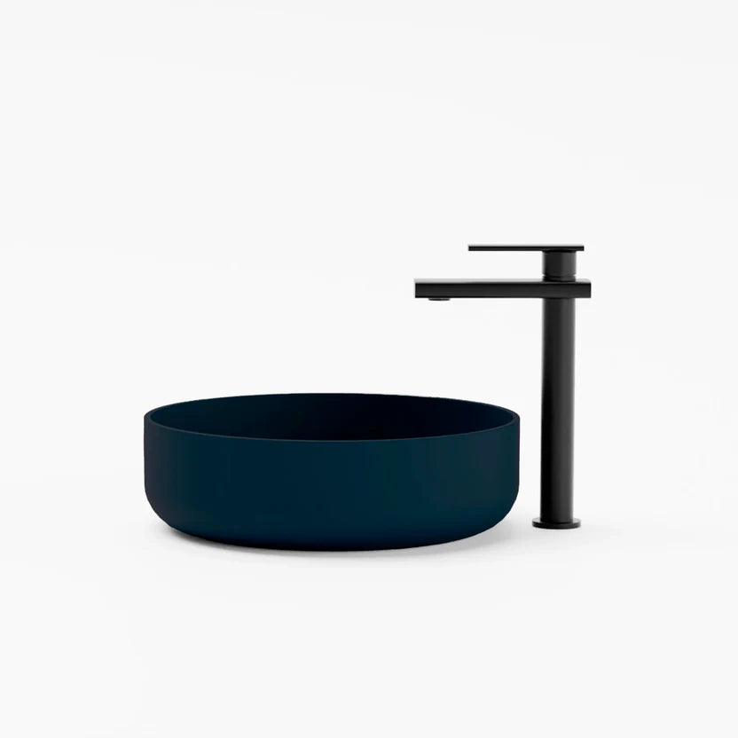 KONKRETUS Sink Fladd 02 – Handcrafted K2 Composite Concrete Sink