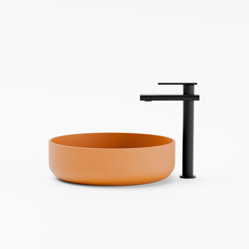 KONKRETUS Sink Fladd 02 – Handcrafted K2 Composite Concrete Sink