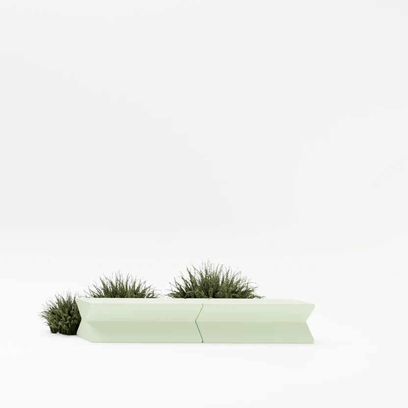 KONKRETUS Fungi Lineal Bench B – Handcrafted Concrete K1 Bench