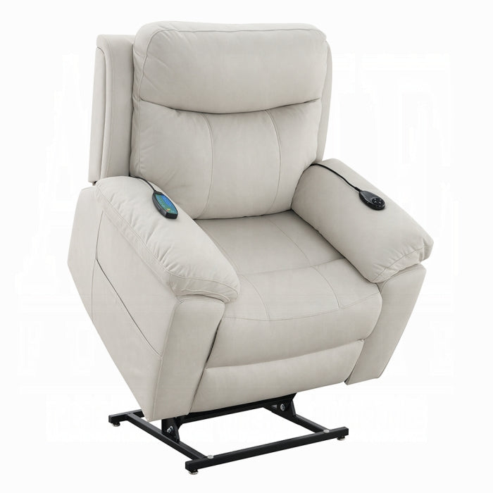 ACME Beige Chriki Power Recliner w/Lift & Heating & Massage