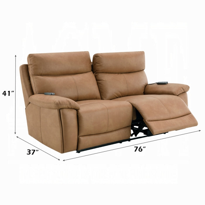 ACME Chavis Power Motion Loveseat w/USB & Power Headrest