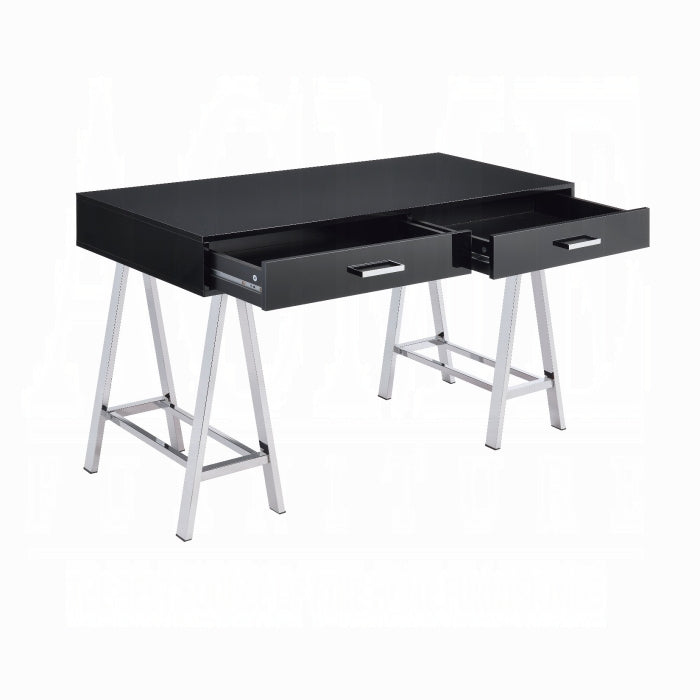 ACME Black Coleen Writing Desk W/USB