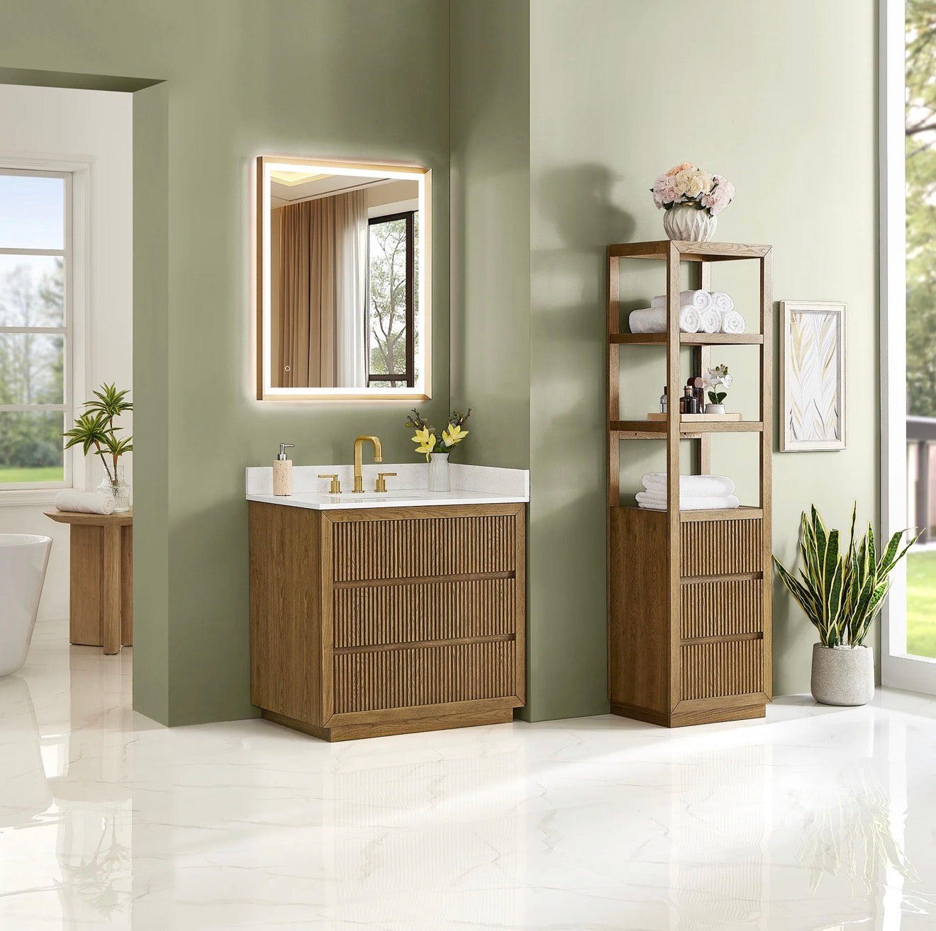 Altair Navan 30"/36"/48"/60"/72" single/double vanity with top
