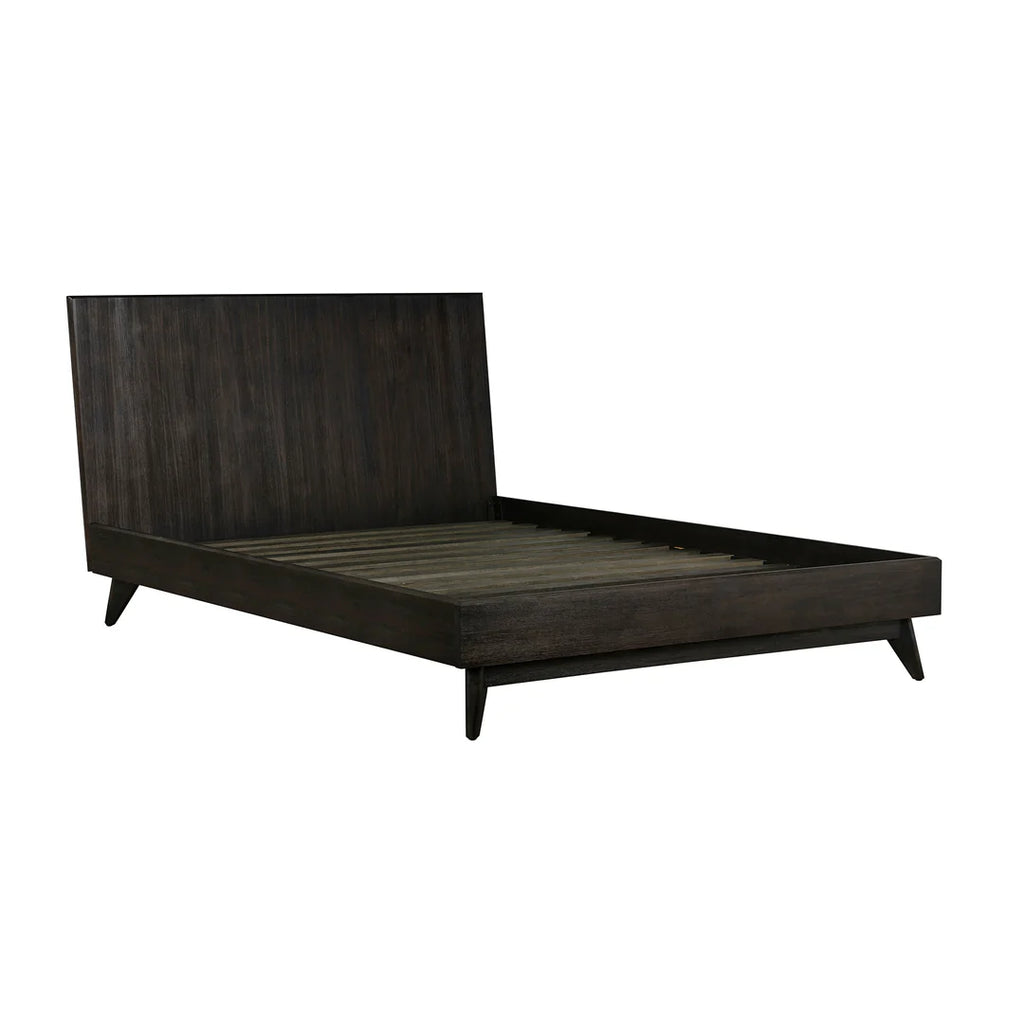 Armen Living Baly Acacia Mid-Century Platform Bed