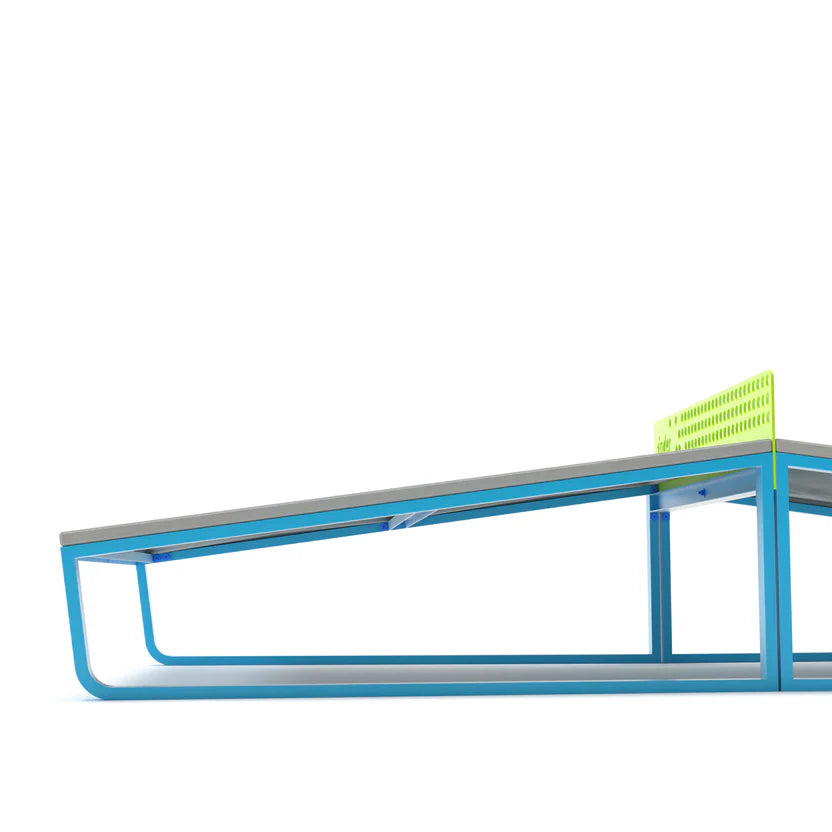 KONKRETUS Appel Soccer Tennis Table – Handcrafted Concrete & Steel Game Table