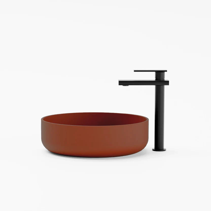 KONKRETUS Sink Fladd 02 – Handcrafted K2 Composite Concrete Sink