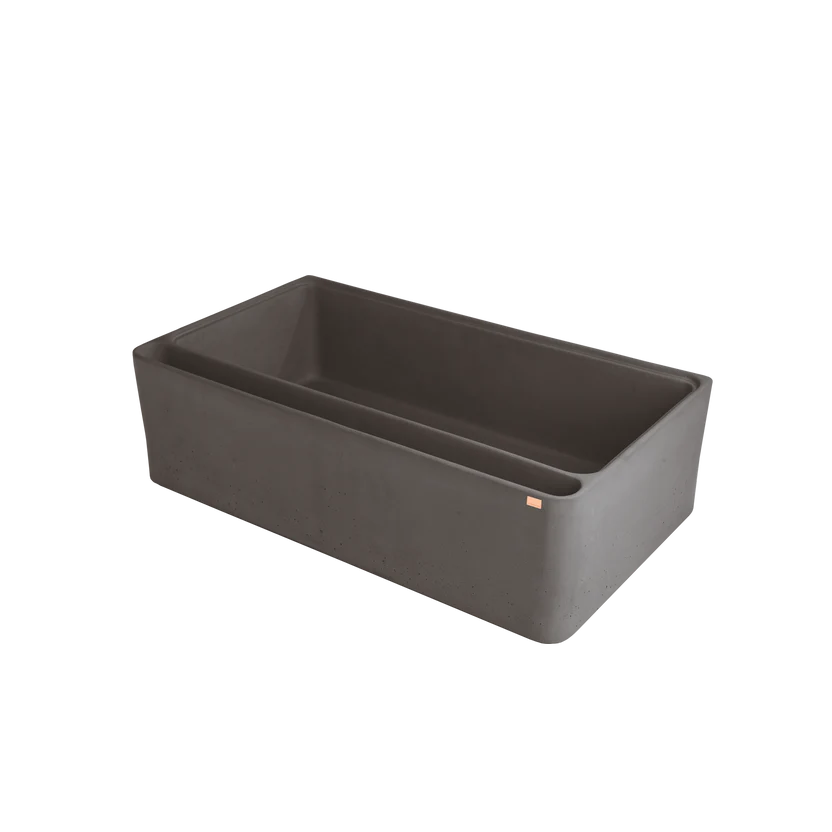 KONKRETUS Kitchen Sink Iguazú 01 – Handcrafted Concrete Kitchen Sink