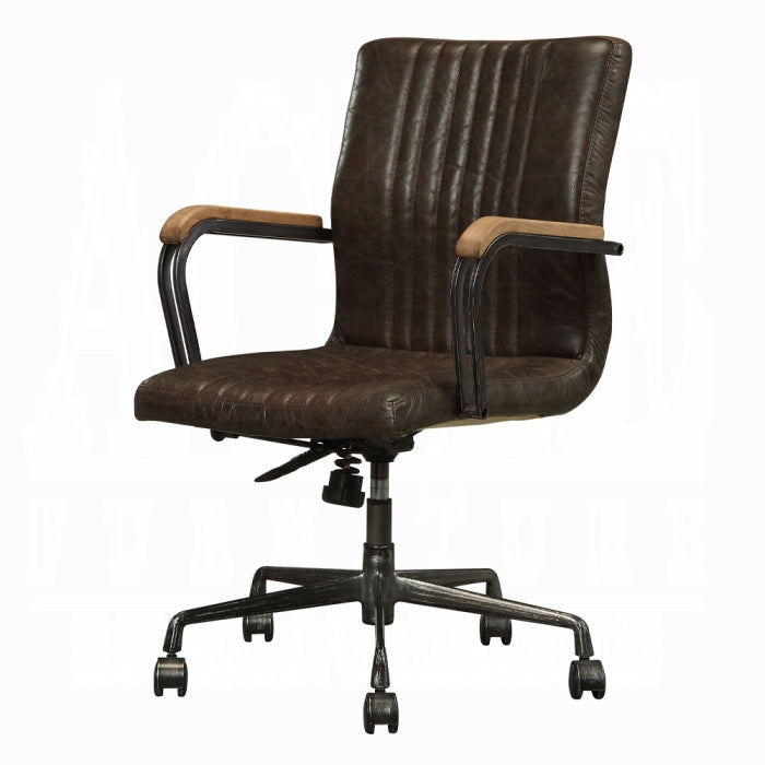 ACME Distress Chocolate Top Joslin Office Chair