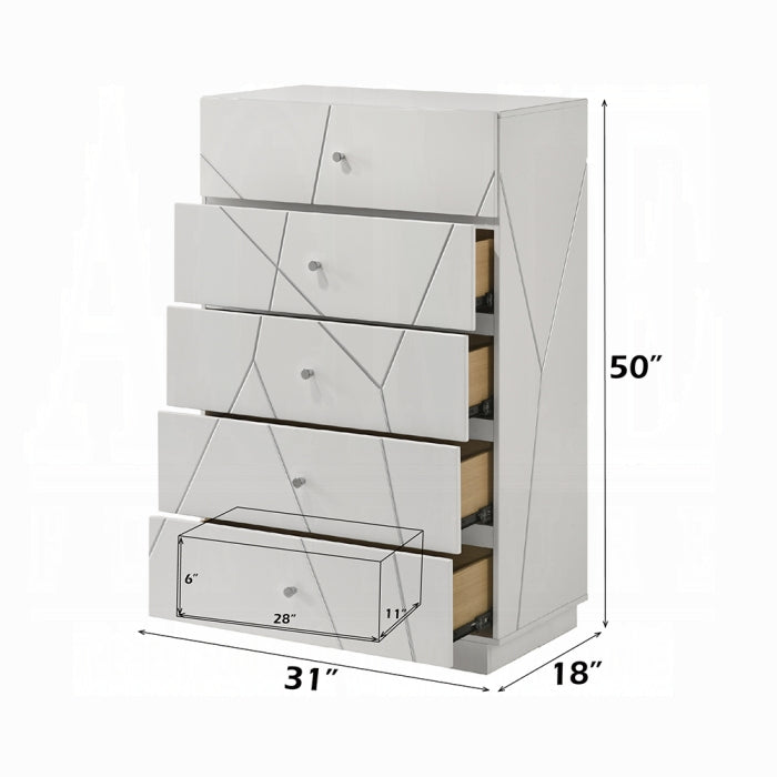 ACME White Esther Chest