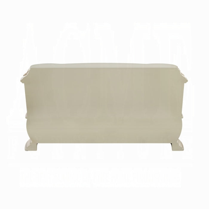 ACME Champagne & Gold Finish Danae Server