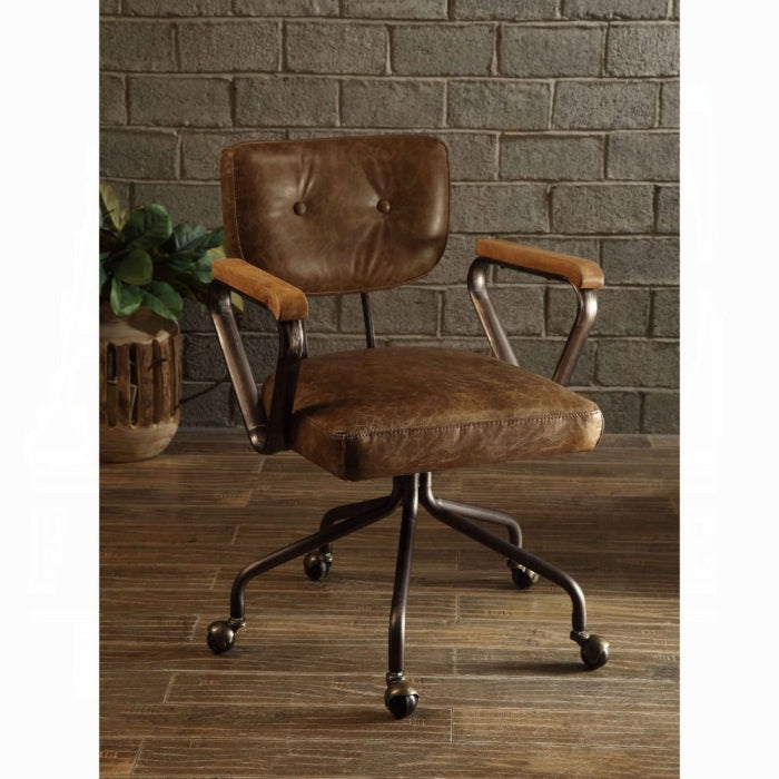 ACME Brown Hallie Office Chair