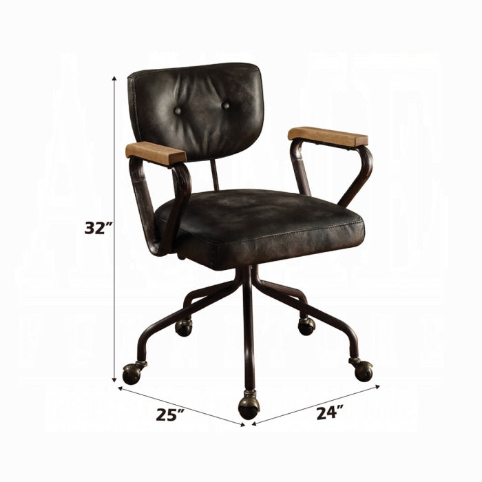 ACME Black Hallie Office Chair