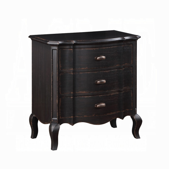 ACME Black Chelmsford Nightstand