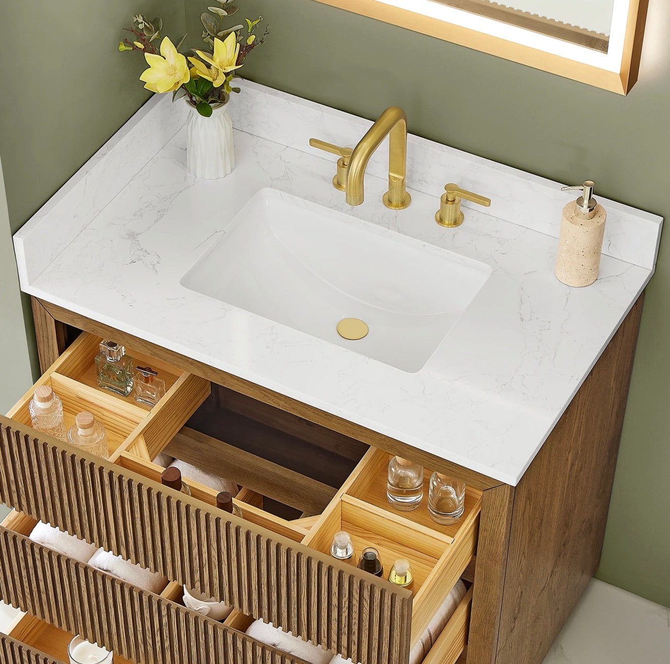 Altair Navan 30"/36"/48"/60"/72" single/double vanity with top