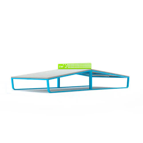 KONKRETUS Appel Soccer Tennis Table – Handcrafted Concrete & Steel Game Table
